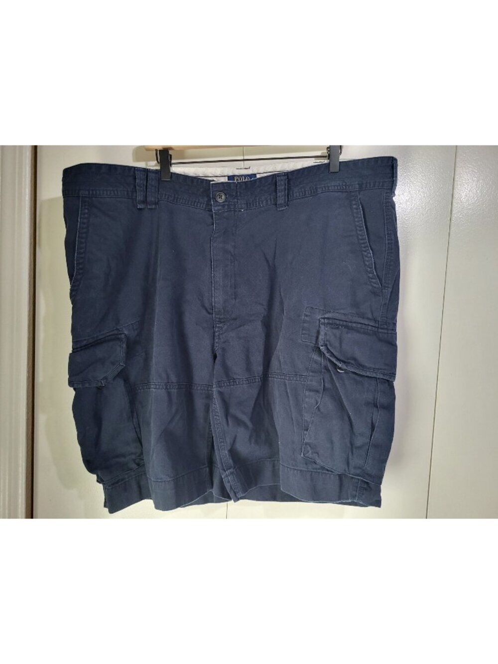 POLO Ralph Lauren Men's SZ 46 Navy Blue Cargo Utility Shorts